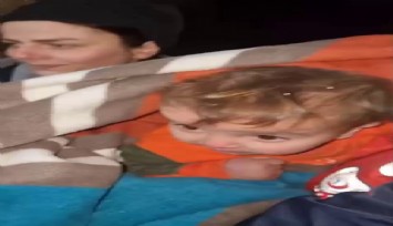 Adnan bebek 72 saat sonra kurtarıldı