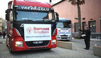 Kardeş kent Nurhak’a yardım yola çıktı