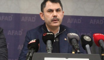 Bakan Kurum: ‘Cumhuriyet tarihinin en büyük afet konut seferberliğini başlatmış olacağız’