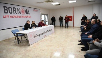 Bornova Belediyesi ve İş dünyasından tıbbi yardım malzemesi