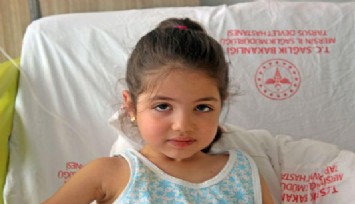 Muayene olmadan su içmek istemeyen Hazal iyileşiyor