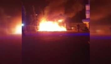 PKK yandaşları Almanya’da depremzedeler için toplanan yardımları kundakladı