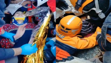 Hatay’da iki kuzen, 2 saat arayla enkaz altından sağ olarak çıkartıldı