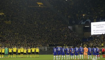 Şampiyonlar Ligi'nde depremzedeler unutulmadı