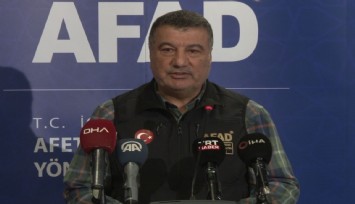 AFAD Deprem ve Risk Azaltma Genel Müdürü Tatar: ‘Şu ana kadar toplam 9 bin 470 artçı sarsıntı kaydedildi’