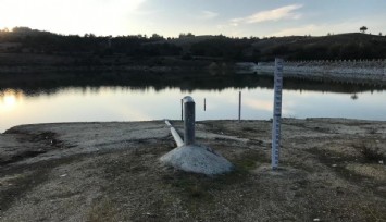 Göletlerde su seviyesi düştü