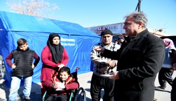 Kahramanmaraş’ta engelli çocuklara Bornova Belediyesi’nden özel destek