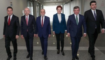 Millet İttifakı bugün adayını belirliyor