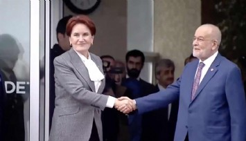 Millet İttifakı’nın 6 lideri yeniden aynı masada: Akşener Saadet Partisi’ndeki toplantıya katıldı