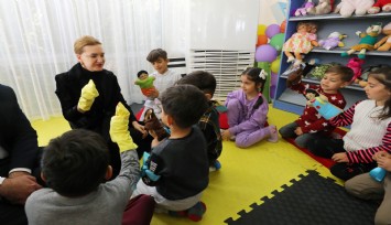 DEÜ’den depremzede çocuklar için kreş hizmeti