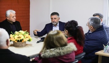 Başkan Sandal'dan depremzedelere emsal artışı desteği