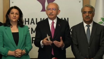 HDP görüşmesi sonrası açıklama yapan Kılıçdaroğlu: Kürt sorununun dahil tüm sorunların çözüm adresi TBMM’dir