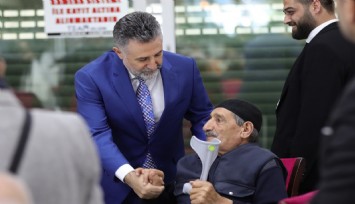 Başkan Sandal: “Bizim derdimiz de soframız da aynı”