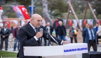 Karaburun'da gençler için eğitim ve kültür merkezi açıldı