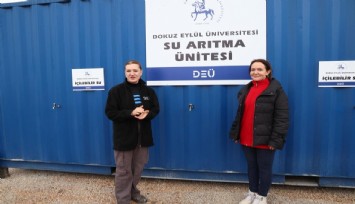 DEÜ, deprem bölgesine iki ayrı su arıtma tesisi kazandırdı