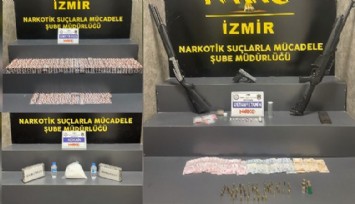 İzmir’de 69 uyuşturucu operasyonunda 30 şüpheli tutuklandı