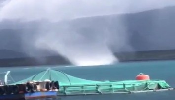 İzmir’de korkutan hortum