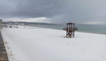 Çeşme’de iklim krizinin ibretlik tablosu: Nisan’da kar, dolu ve fırtına