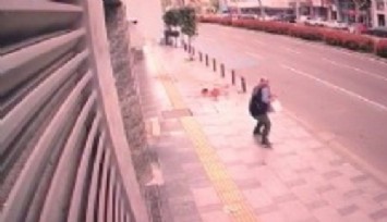 EBSO binası önünde facianın eşiğinden dönüldü