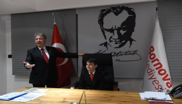 Mucize çocuklardan Başkan İduğ’a park teşekkürü