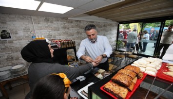 Başkan Sandal, sahaya indi: Bizim yolumuz aydınlık Türkiye’nin yolu