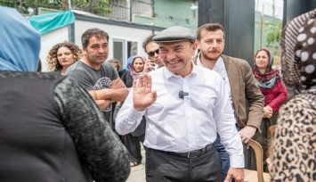 Mahalle bostanı için kura çekildi