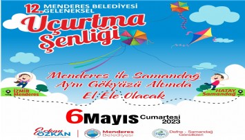 Menderes’in Uçurtmaları Bu kez Samandağlı Çocuklar için Göklerde