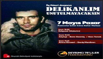 3 fidan Bayraklı’da anılacak