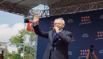 Kılıçdaroğlu’nun Aydın mitingine büyük ilgi