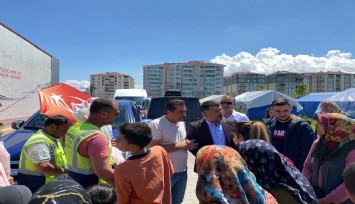 Depremzede çocuklara Uçurtma Şenliği