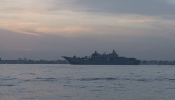 TCG Anadolu İzmir’den ayrıldı