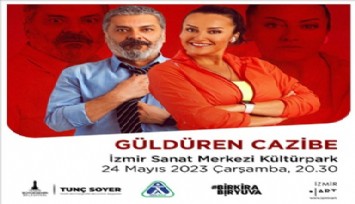 Güldüren Cazibe “Bir Kira Bir Yuva” için sahnede