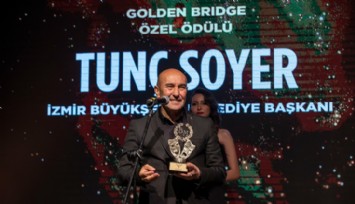 Soyer'e Golden Bridge Özel Ödülü