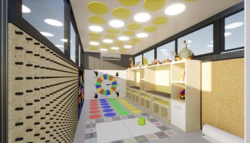 Üniversitelilerden depremzede çocuklar için konteyner tasarımları