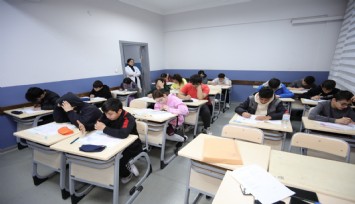 Bayraklı’da sınav heyecanı