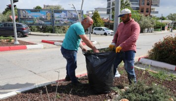 Menderes’te Ot Temizliği