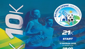 Çeşme’de, Salomon Çeşme Yarı Maratonu rüzgârı esecek