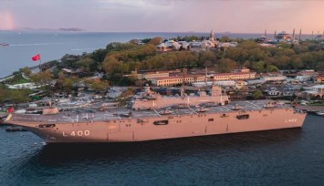 TCG Anadolu gemisini İstanbul’da 36 günde toplam 221 bin 622 kişi ziyaret etti