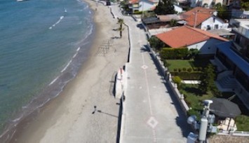 Özdere 14 Evler Sahil Yolu yenilendi