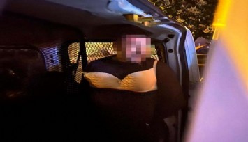 Kadın kılığında dolaşan erkek avukat çıktı  