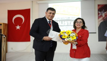 Tabip odalarından Başkan Tugay’a teşekkür plaketi