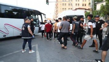 İzmir’de düzensiz göçmen operasyonu