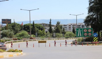 Aydın’da otoyolu Mimarsinan girişi 15 Ağustos’a kadar kapatıldı