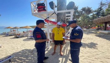 Sahil Güvenlik’ten İzmir plajlarında denetim