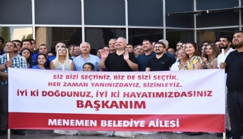 Başkan Pehlivan’a sürpriz kutlama