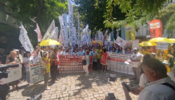 İzmir’de sağlık çalışanları iş bıraktı