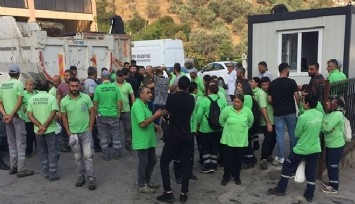 Narlıdere'de maaş krizi… İşçiler iş bıraktı!