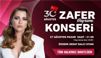 Menderes Zafer Coşkusunu Derya Uluğ İle Kutlayacak