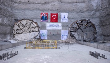 Buca Metrosu'nda ışık göründü