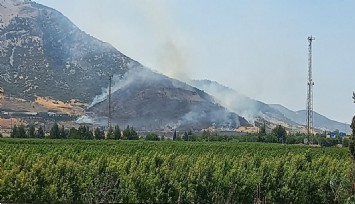 Selçuk’taki orman yangınına havadan ve karadan müdahale